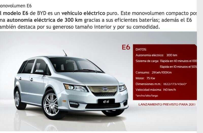 Los taxistas probarán un coche eléctrico chino para introducirlo en Valencia